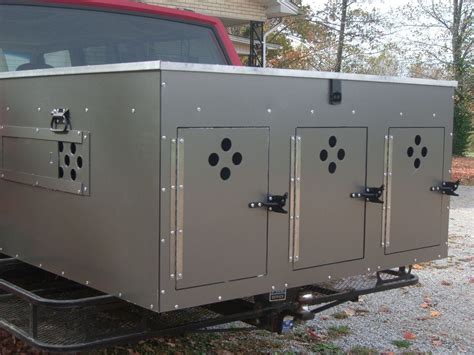 electric dog box latch|aluminum hunting dog boxes.